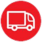 Free delivery icon