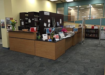 Lambton College Library Circulation Desk