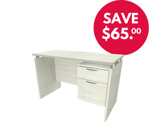 Mira Single Pedestal Desk 